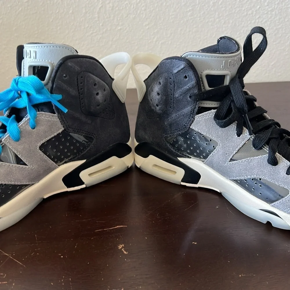 Air Jordan 6 Retro Tech Chrome Women's 8 - Picture 11 of 14